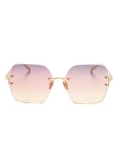Linda Farrow Carina oversize-frame sunglasses