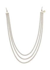 Linda Farrow crystal-embellished glasses chain