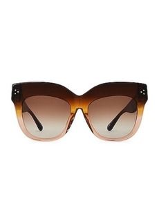 Linda Farrow Dunaway Cat Eye Sunglasses