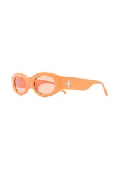 Linda Farrow x The Attico Berta rectangle-frame sunglasses