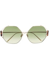 Linda Farrow Marie oversized-frame sunglasses
