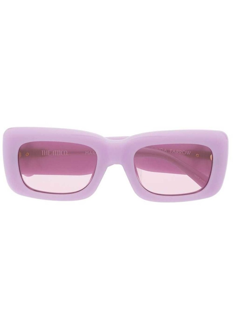 Linda Farrow x The Attico Mini Marfa sunglasses