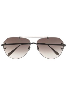 Linda Farrow pilot-frame sunglasses