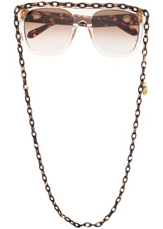 Linda Farrow square-frame sunglasses
