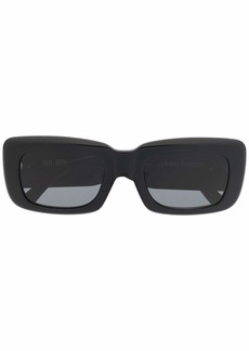 Linda Farrow x The Attico Marfa square-frame sunglasses