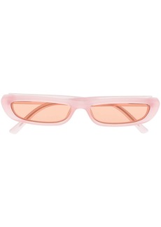 Linda Farrow x The Attico Thea narrow-frame sunglasses