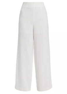 Line & Dot Jordey Linen-Blend Wide-Leg Pants