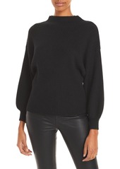 Line & Dot Funnel Neck Ribbed Sweater - 100% Exclusive 