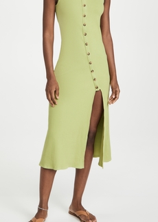Line & Dot Rue Knit Button Front Dress