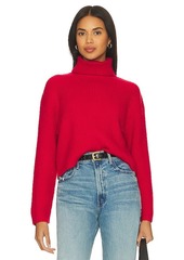 Line & Dot Scarlet Sweater