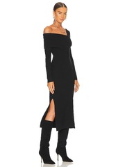 Line & Dot Sylvie Midi Sweater Dress
