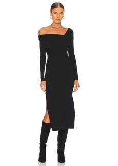 Line & Dot Sylvie Midi Sweater Dress