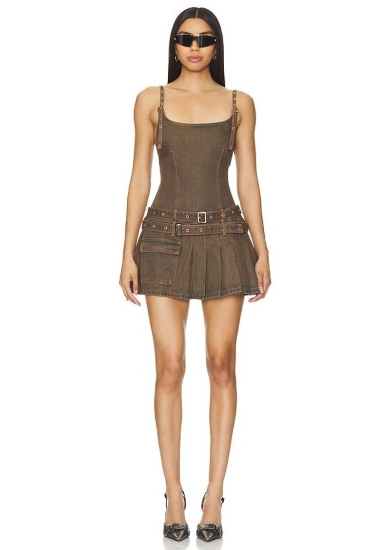 LIONESS Biker Mini Dress