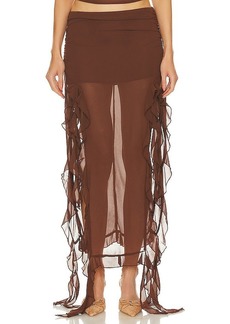 LIONESS Rendezvous Maxi Skirt