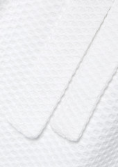 Lisa Marie Fernandez - Cotton-piqué hooded robe - White - 3