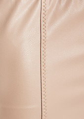 Lisa Marie Fernandez - Kerlie cropped faux leather leggings - Pink - 0