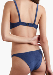 Lisa Marie Fernandez - KK cotton-blend terry bikini - Blue - 4