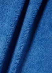 Lisa Marie Fernandez - Maria cotton-blend terry swimsuit - Blue - 4