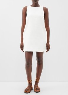 Lisa Marie Fernandez - Textured Cotton-blend Shift Dress - Womens - White