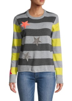 Lisa Todd Lucky Star Striped Sweater