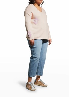 Lisa Todd Plus Size Full Bloom Intarsia Sweater