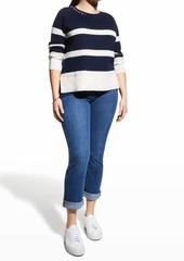 Lisa Todd Plus Size In A Stripe Sweater