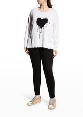 Lisa Todd Plus Size Tainted Love Heart Sweater