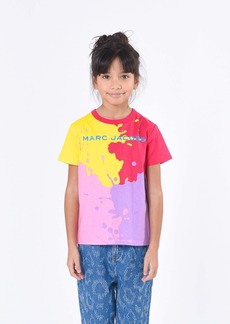 Little Marc Jacobs Multicolor Splash Logo T-Shirt