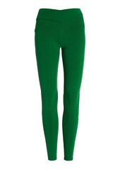 Live the Process - Women's Orion Cutout Stretch-Jersey Leggings - Green - Moda Operandi