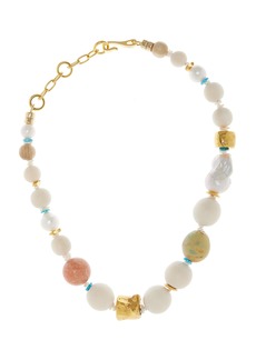 Lizzie Fortunato - Andros Beaded Necklace - Multi - OS - Moda Operandi - Gifts For Her