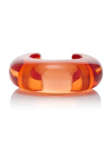Lizzie Fortunato - Arc Acrylic Cuff - Orange - OS - Moda Operandi - Gifts For Her