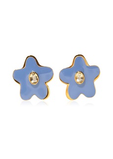 Lizzie Fortunato - Camilo Stud Earrings - Blue - OS - Moda Operandi - Gifts For Her