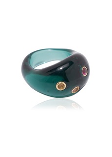 Lizzie Fortunato - Monument Ring - Blue - US 7 - Moda Operandi - Gifts For Her