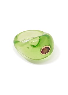Lizzie Fortunato - Monument Ring - Green - US 6 - Moda Operandi - Gifts For Her