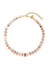 Lizzie Fortunato - Pink Cliffs Beaded Necklace - Orange - OS - Moda Operandi - Gifts For Her