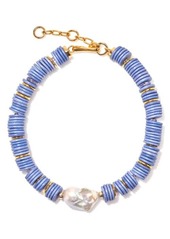 Lizzie Fortunato Bilbao Cultured Pearl Beaded Necklace