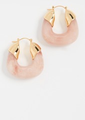 Lizzie Fortunato Hoops in Pink