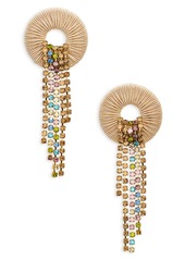 Lizzie Fortunato Crystal Waterfall Earrings in Multi at Nordstrom