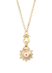 Lizzie Fortunato Helm Pendant Necklace in Pink at Nordstrom