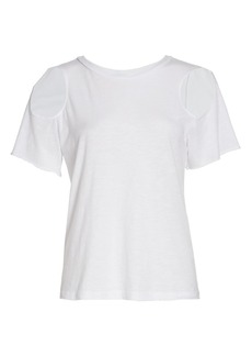 LnA Lali Shoulder Cut-Out T-Shirt