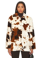 LNA Cowgirl Faux Fur Coat