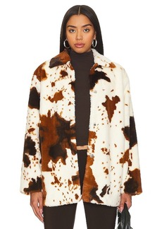 LNA Cowgirl Faux Fur Coat