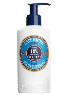 L'Occitane Shea Butter Rich Body Lotion at Nordstrom