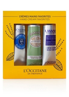 L'Occitane Travel Size Shea Hand Cream Favorites Set USD $37 Value at Nordstrom