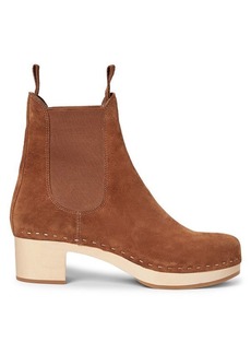 Loeffler Randall Anabelle Leather Clog Boots