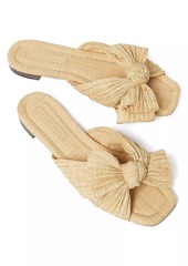 Loeffler Randall Daphne Pleated Knot Sandals