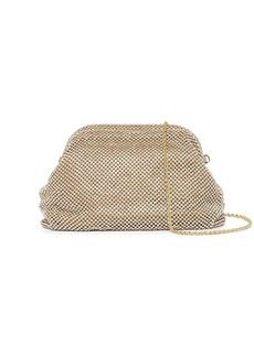 Loeffler Randall Doreen crystal-embellished clutch bag