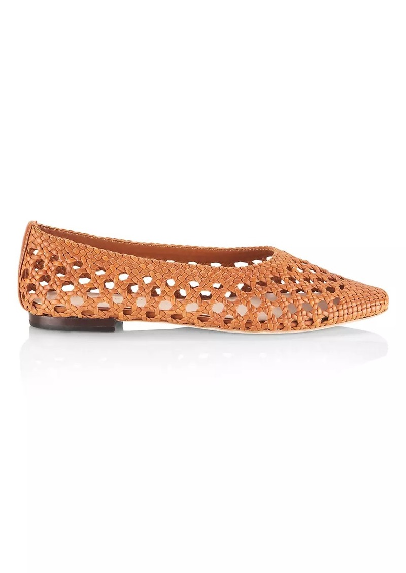 Loeffler Randall Landrey Woven Leather Ballet Flats