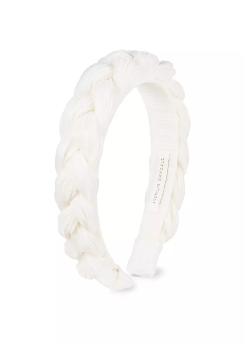 Loeffler Randall Lilac Braided Headband