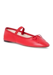 Loeffler Randall Women's Leonie Slip On Ankle Strap Flats